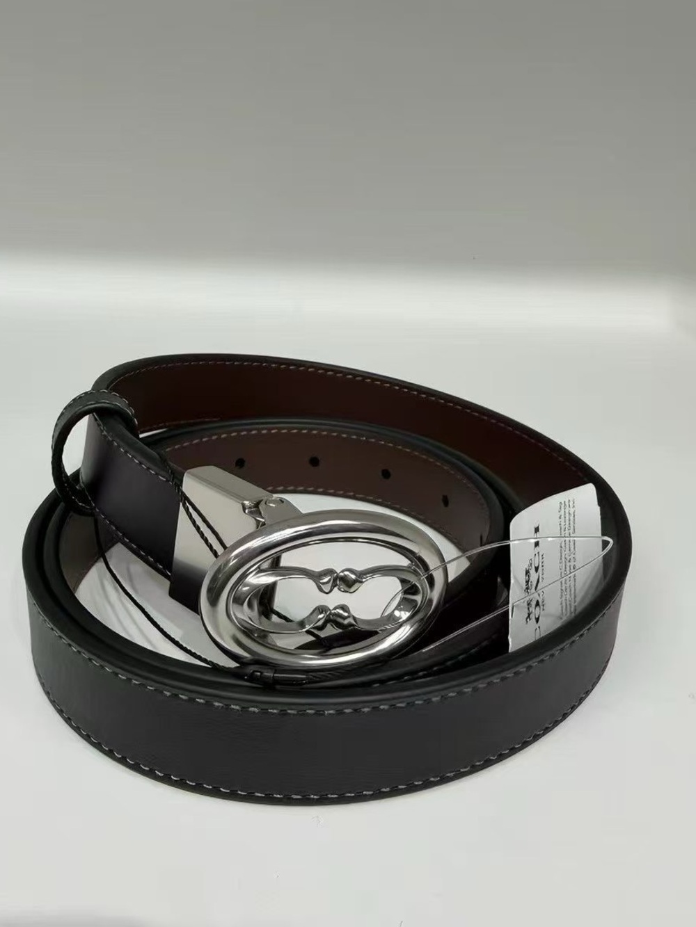 Coach Buckle Cut-To-Size Belt, 25 Mm NWT